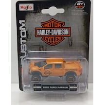 Maisto H.d 2021 Ford Raptor Pick-up 7 Cm Metal Model