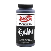 500ml Multi Decor Chalked Akrilik Boya, Siyah Renk İle Yaratıcı Projeler 0,15 L