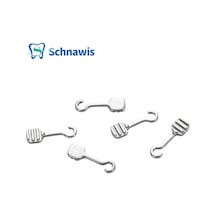 10 Adet Diş Ortodonti Kıvrılabilir Kanca Sürgülü Top Kanca Kıvrılabilir Kanca Durdurma Kilitleri Çıkarılabilir/etkinlik Archwires Üzerinde Sabit Brace 3