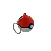 Pokemon Poke Ball Anahtarlık Kırmızı Beyaz Poke Topu Figürlü Aksesuar
