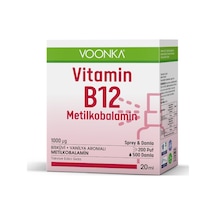 Voonka Vitamin B12 Oral Sprey - Damla 20ml