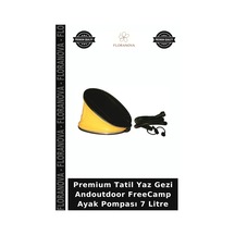 Premium Tatil Yaz Gezi Andoutdoor Freecamp Ayak Pompası 7 Litre Standart