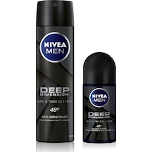 Nivea Men Deep Dimension Erkek Roll-On Deodorant 50 ML + Deodorant 150 ML
