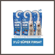 Reflex Happy Hour Healty Bones Somon & Yaban Mersinli & Kızılcık Sağlıklı Kemikler Için Destekleyici 3lü Fırsat Nxrlvng