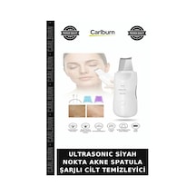 Ultrasonıc Siyah Nokta Akne Spatula Şarjlı Cilt Temizleyici Ev Tipi Bakım Yüz Masajı Kozmetik Alet