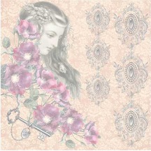 Artebella Mıxart Kolay Transfer 6030k Koyu Zemin 25x25cm
