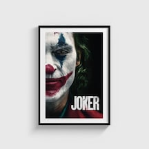 Joker 2019 Film Posteri Tablo Çerçeveli Poster Duvar Dekorasyonu Siyah Çerçeveli Tablo Siyah Çerçeveli Tablo Dn11d298sıyah