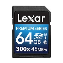 Lexar Premium 64Gb 300X Sdxc Uhs-I Sd Hafıza Kartı