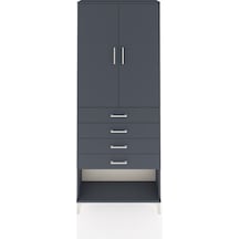 Arges Dolap 88x30x221 Antrasit-antrasit Antrasit