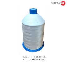 Durak Duratex 180 20.000mt Col.100 Beyaz Renk Overlok İpliği