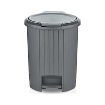 Serisi Bas Aç Ve Pedallı 12 Litre Çöp Kovası 10l Siyah