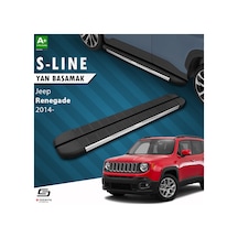 S-dizayn Jeep Renegade S-line Krom Yan Basamak 173 Cm 2014 Üzeri