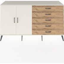 Hyperion Konsol 4 Raflı 5 Çekmeceli 2 Kapaklı 176x44x99 Aytaşı-aytaşı/çam Aytası - Aytası