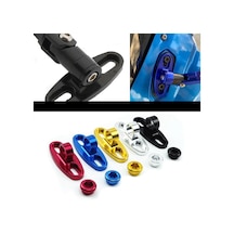 Transmotor Racing Motosiklet Ayna Adaptörü Cnc Tekli Ayna Çevirici Siyah