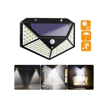 Bahçe Aydınlatması Solar Lamba 100 Led Çok Renkli