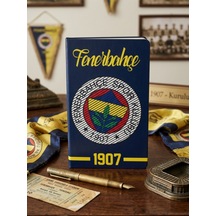 Fenerbahçe Lisanslı 8x13 Karton Kapak 32 Yaprak Çizgili Not Defteri Çok Renkli
