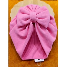 Monalisa Home Lüks Çift Taraflı Yumuşak Bebek Bonesi Koyu Pembe