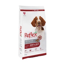 Reflex Av Köpeği & Yüksek Aktiviteli Biftekli Ve Pirinçli Yetişkin Köpek Maması 15 Kg