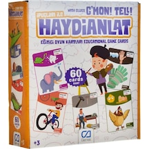 Games Haydi Anlat Eğitici Oyun Kartları 60 Kart 5080