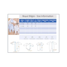 Babymod Ayıcık Figürlü 2'li Uzun Kollu Erkek Bebek Tulum Takım 001