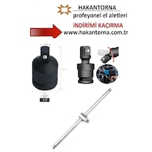 Rico 3/4 T Kol Havalı Düşürücü 3/4-1/2 Adaptör Ve 1/2 Sarhoş Mafsal 3 Parça