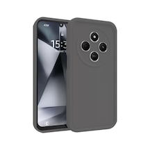 Newface Xiaomi Redmi 14c Kılıf Viera Silikon - Gri Resimdeki