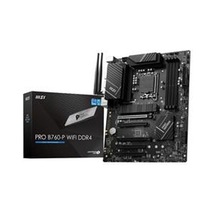 Msı Pro B760-p Wıfı Ddr4 Intel B760 Soket 1700 Ddr4 5333 Oc Mhz Atx Gaming Oyuncu Anakart