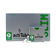 Actitube Karbonlu Pipo Filtresi 7 Mm 50 X 10'lu Paket