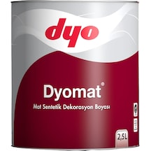 Dyomat Mat Dekorasyon Boyası 0,75 Litre Siyah
