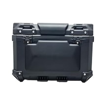 Wheelıe Xt577-b 55 Litre Motosiklet Arka Çanta Siyah Su Geçirmez Abs Top Bagaj Üniversal 4296
