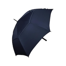 Baginn Snotline-april Protokol Erkek Şemsiye Çift Tente 120 CM Çap Siyah Renk Jumbo Boy 001