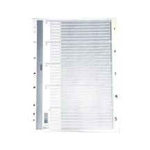 Bafix Seperatör 1-5 Rakamlı Karton A4
