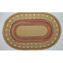 Jüt Halı El Yapımı Oval Model:430
