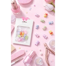 Lexroo Yoonail Professional Nail Ornament Charm, Bebek Ayıcıklar Temalı Tırnak Süsleme Seti