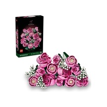 Lego Botanicals Pembe Gül Buketi 10374 - Yetişkinler İçin Tomurcuk Ve Açmış Olarak 12 Pembe Gül İle 4 Bahar Yıld Diğer