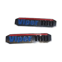 Falcon Runner 125 Sk125-7 Yan Kapak Yazısı Viper 180 Yazılı Oriji