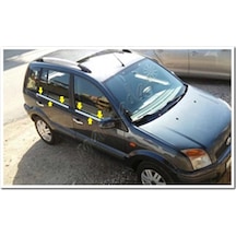 Woc Chrome Ford Fusion Krom Cam Çıtası 2002-2012 4 Parça  Paslanma