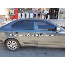 Skoda Octavia A5 Mügen Cam Rüzgarlığı 2005-2012 Arası 4 Lü Set N11.38966