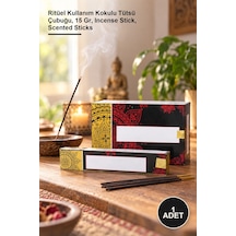 1 Adet Aromalı Çubuk Tütsü Ritüel Kullanım Kokulu Tütsü Çubuğu, 15 Gr, Incense Stick, Scented Sticks