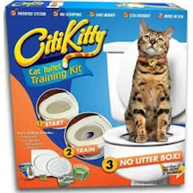 Petzoom CitiKitty Kedi Tuvalet Eğitim ve Alıştırma Seti