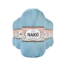 5 Adet Pırlanta Amigurumi El Örgü İpi Yünü Azur 10482