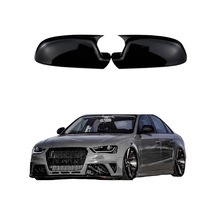 Audi A4 2013-2015 Uyumlu Yarasa Ayna Kapağı Pianoblack İthal Abs Plastik A+kalte