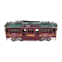 Dekoratif Metal Piccaso Treni Vintage Biblo Hediyelik