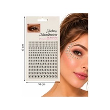 Elmas Model Yapışkanlı Yüz Taşı Face Gems Taşlı Yüz Ve Vücut Süsü