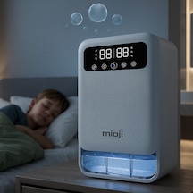Mioji Mio 30nec Pro 3.8 Litre Çift Göstergeli Nem Alma Ve İyon Hava Temizleme Cihazı - Beyaz Beyaz