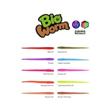 Fujin Bio Worm 6cm Floating Sıvılı Kokulu Lrf Silikonu