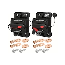 Motion003 30a 2 Adet 12v Dc Denizcilik Sınıfı 100 Amper Otomatik Sıfırlama Sigortası Tekn