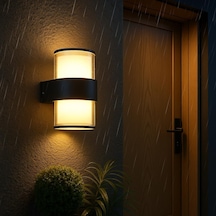 Ayrex Bora Led Duvar Aplik 12w Ip54 Günışığı 3200k, 1170 Lümen, Su Geçirmez İç Ve Dış Mekan Aydınlatma, Diğer