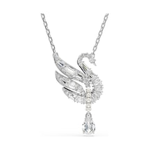 5723387 Swarovski Kolye Swan:pend Drop Whı/rhs Metalik