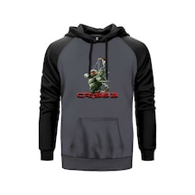 Crysis Three Bowman Gri Renk Reglan Kol Sweatshirt Gri